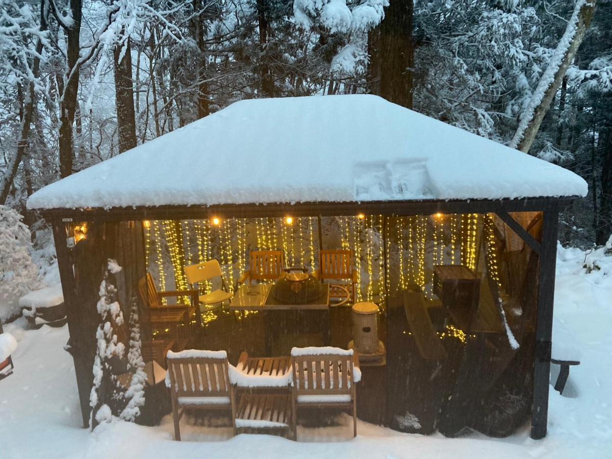 Vila 一棟貸切 森のお風呂とアウトドアサウナ 日光雪月花 Exteriér fotografie